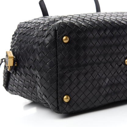 Bottega Veneta Nappa Intrecciato Boston Black 7 of 13