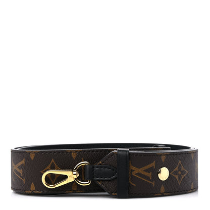 Louis Vuitton Monogram Adjustable Bandouliere Shoulder Strap Black 1 of 4