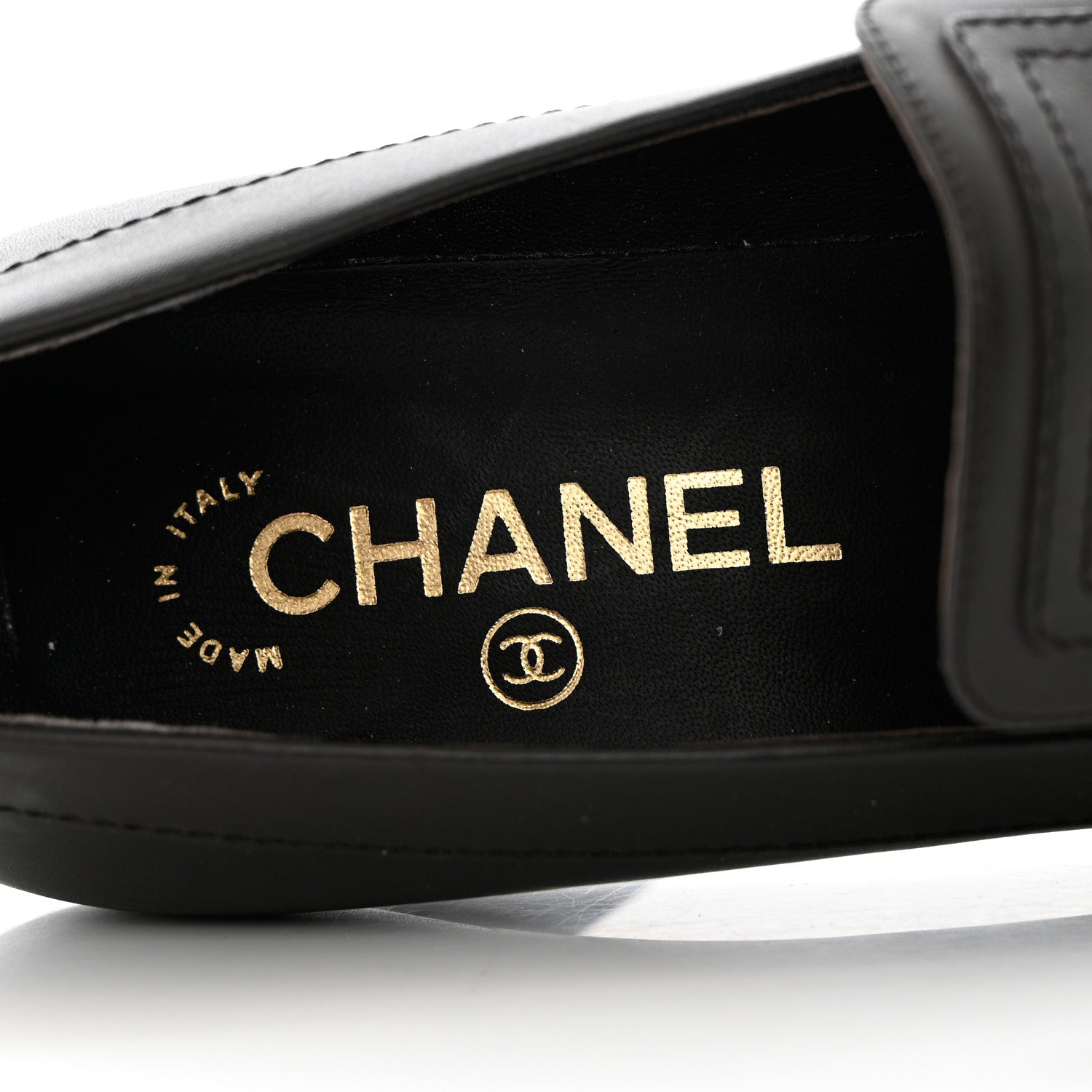 Chanel Calfskin Buckle Pumps 39.5 Brown 7 of 12
