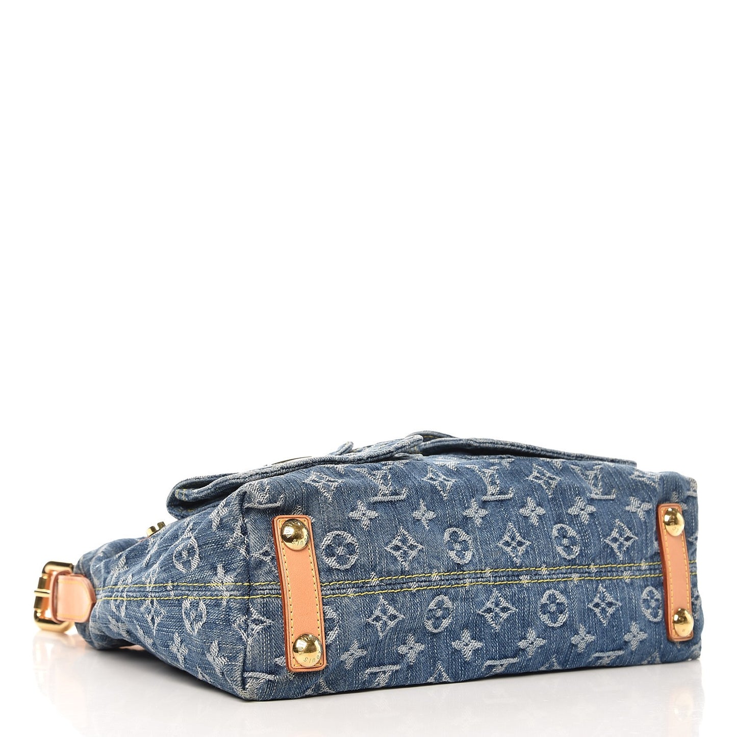 Monogram Denim Baggy PM Blue