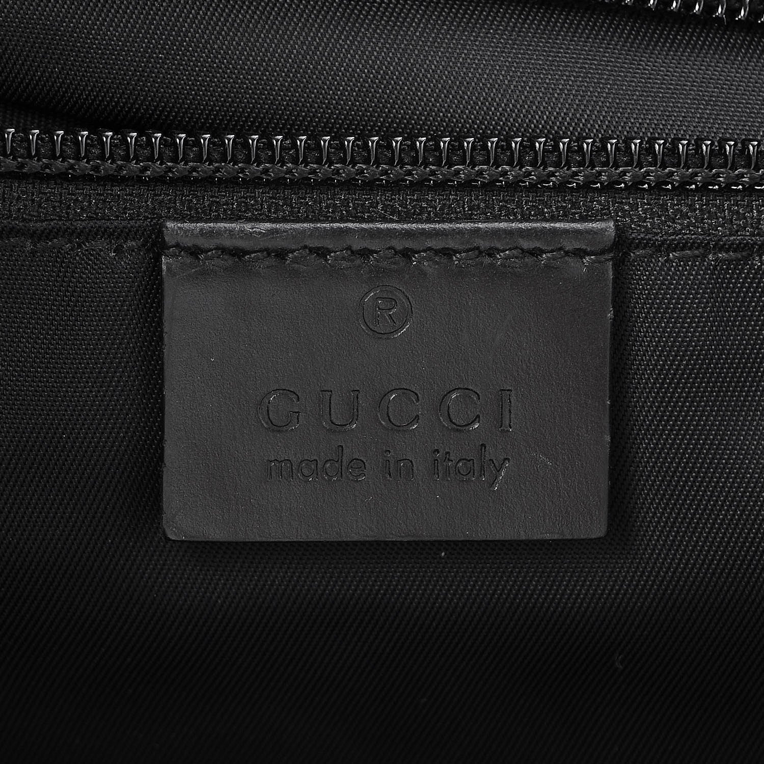 Gucci Coated Canvas Interlocking G Double Buckle Backpack Black 5 of 7