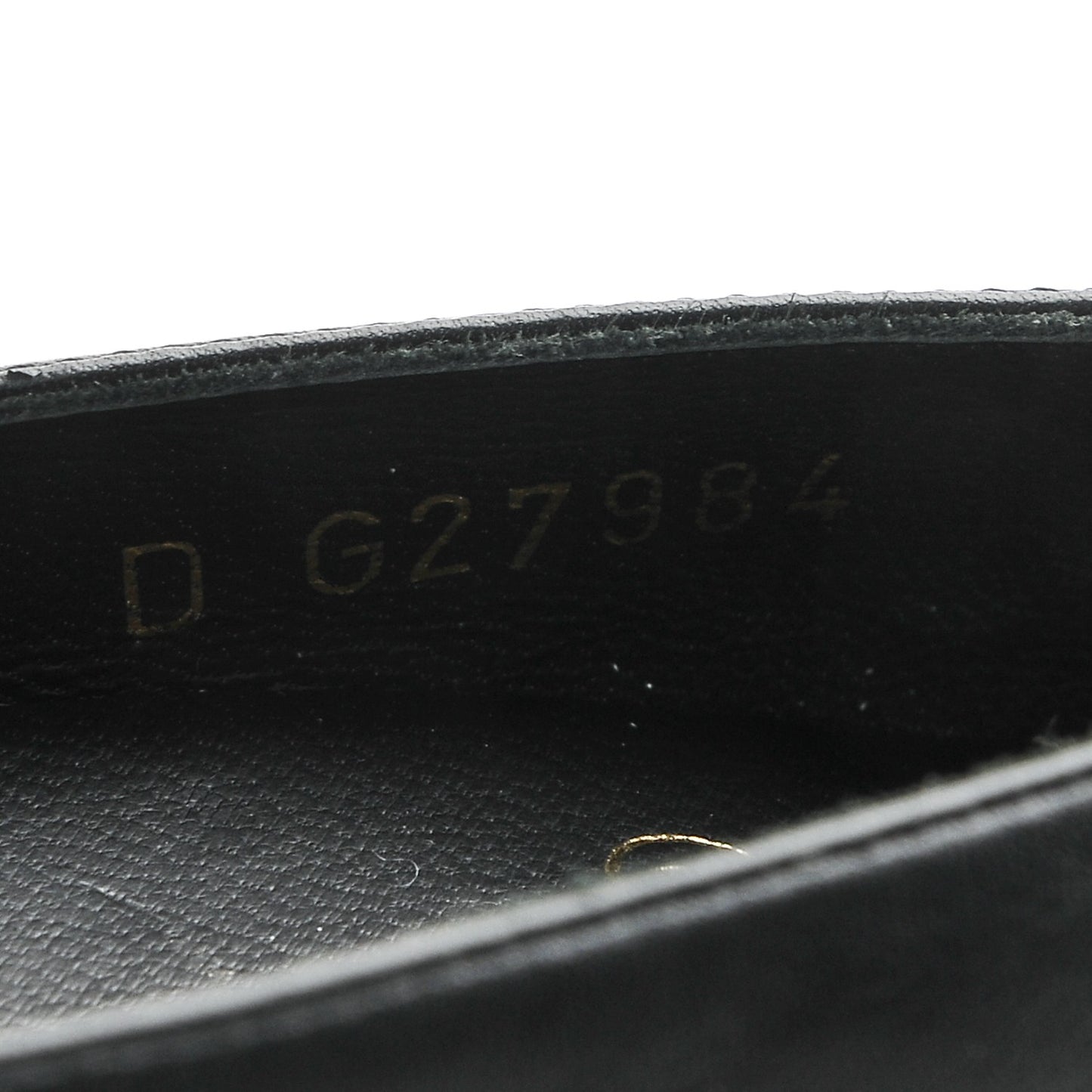 Calfskin Cap Toe Chain Wedge Pumps 37 Black