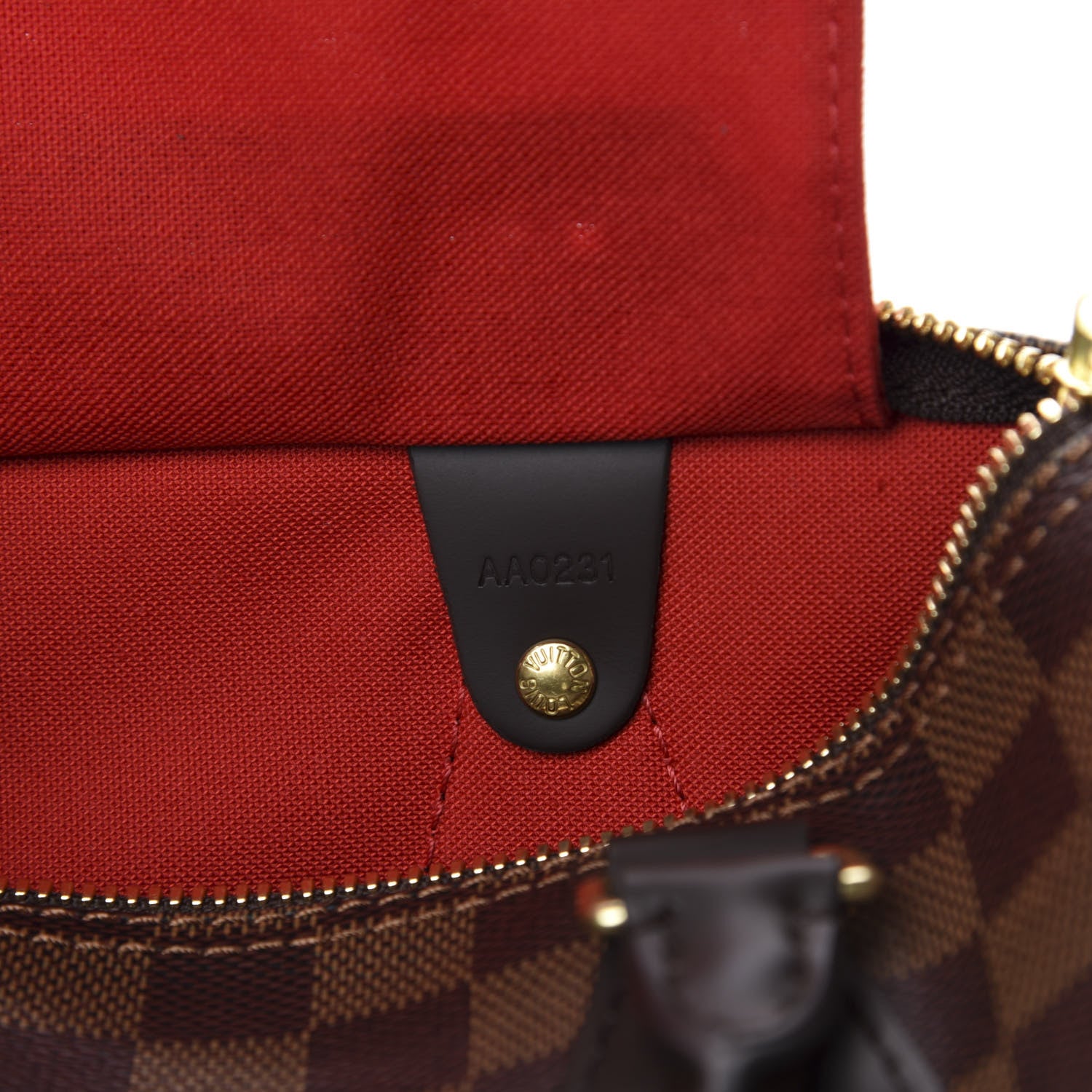 Louis Vuitton Damier Ebene Speedy Bandouliere 25 9 of 10