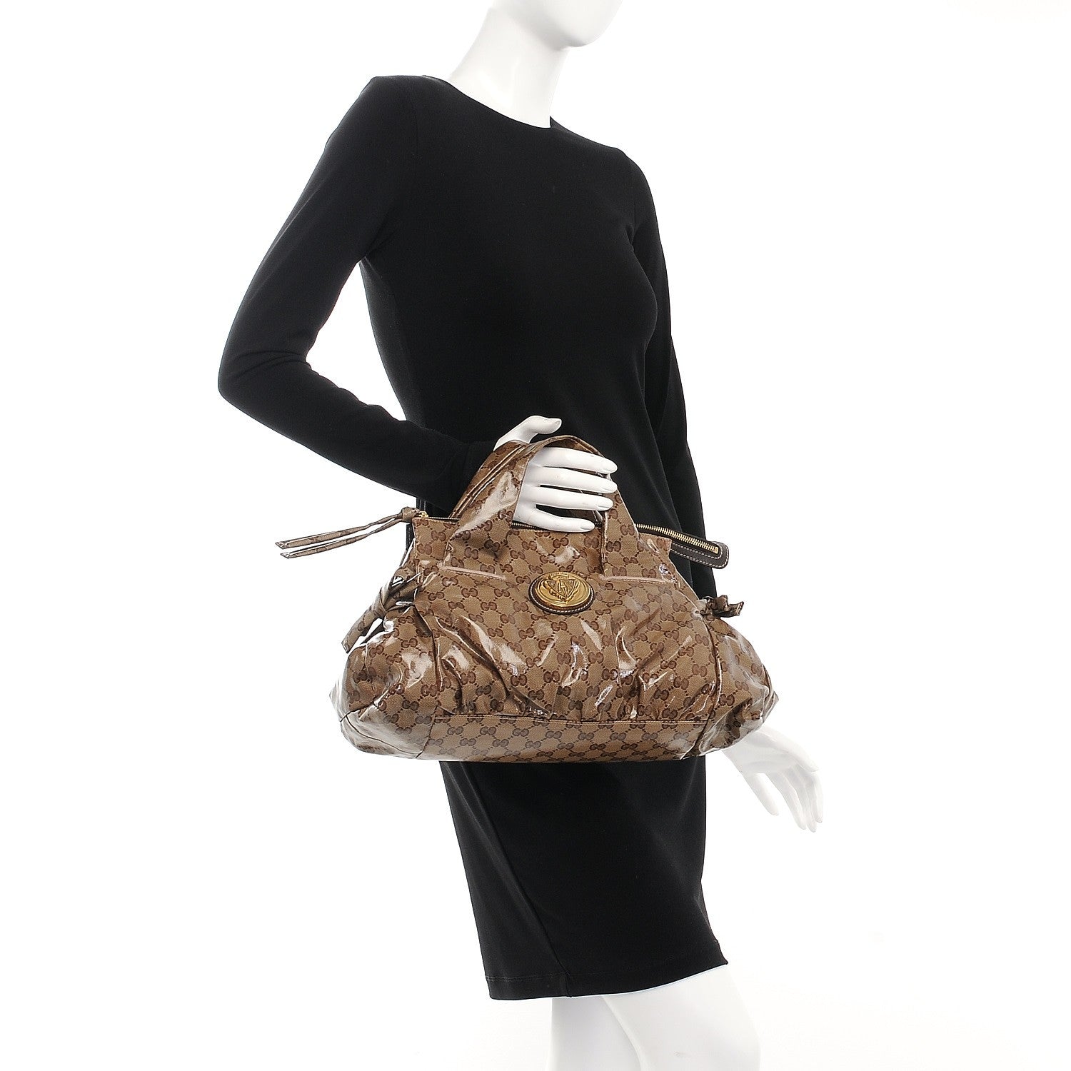 Gucci Crystal GG Medium Hysteria Tote 2 of 7