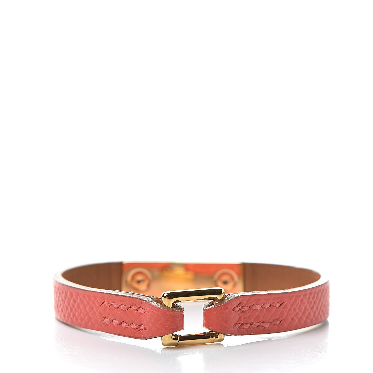 Hermes Epsom Micro Rivale Bracelet XS Rose Jaipur 3 of 7