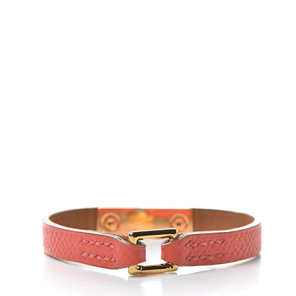 Hermes Epsom Micro Rivale Bracelet XS Rose Jaipur 3 of 7