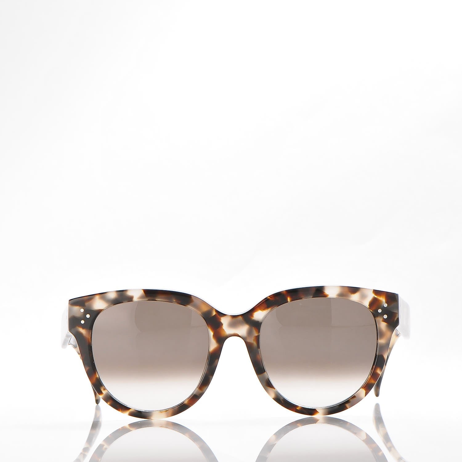 Celine Audrey Sunglasses CL 41755 Spotted Havana 2 of 8