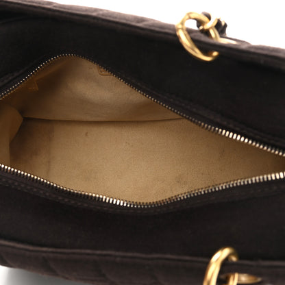 Chanel Jersey Quilted Petite Timeless Tote PTT Black 5 of 11