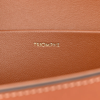Celine Natural Calfskin Triomphe Shoulder Bag Tan 7 of 13