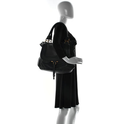 Chloe Calfskin Large Marcie Satchel Truffle 2 of 20