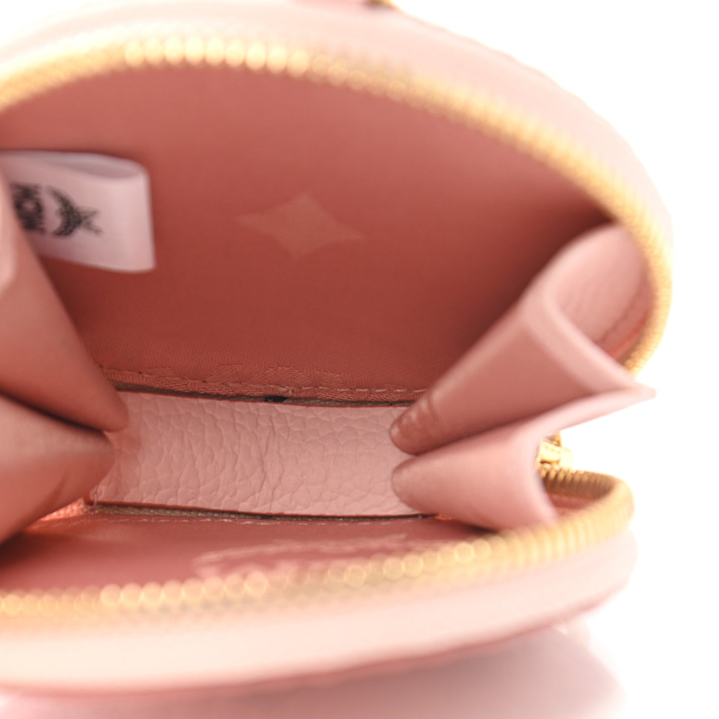 Visetos Round Coin Pouch Pink
