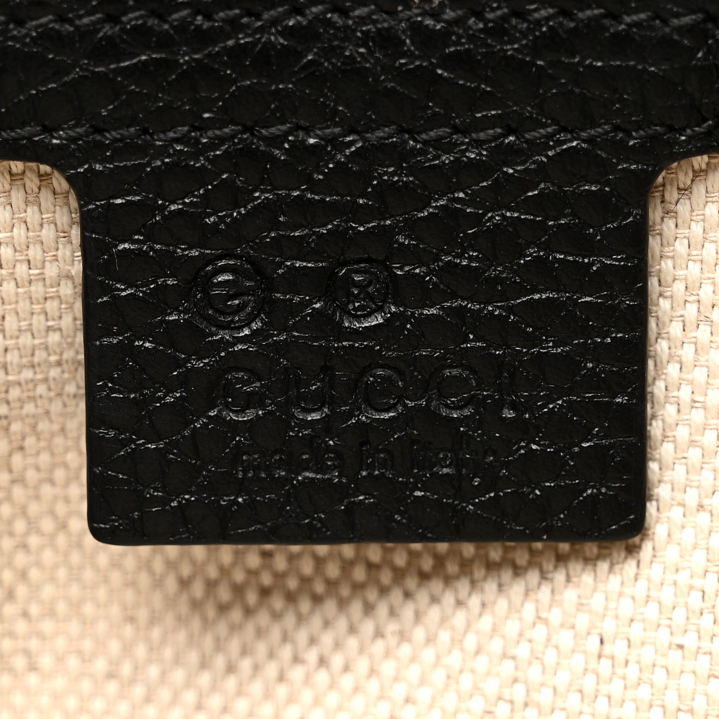 Pebbled Calfskin Medium Soho Flap Crossbody Black