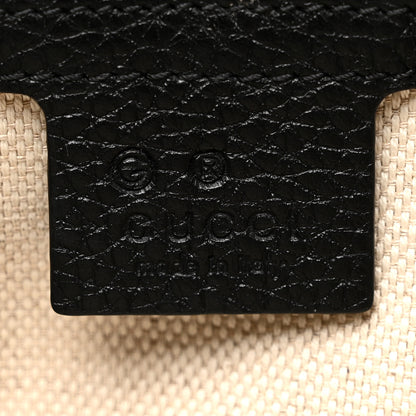 Gucci Pebbled Calfskin Medium Soho Flap Crossbody Black 6 of 10