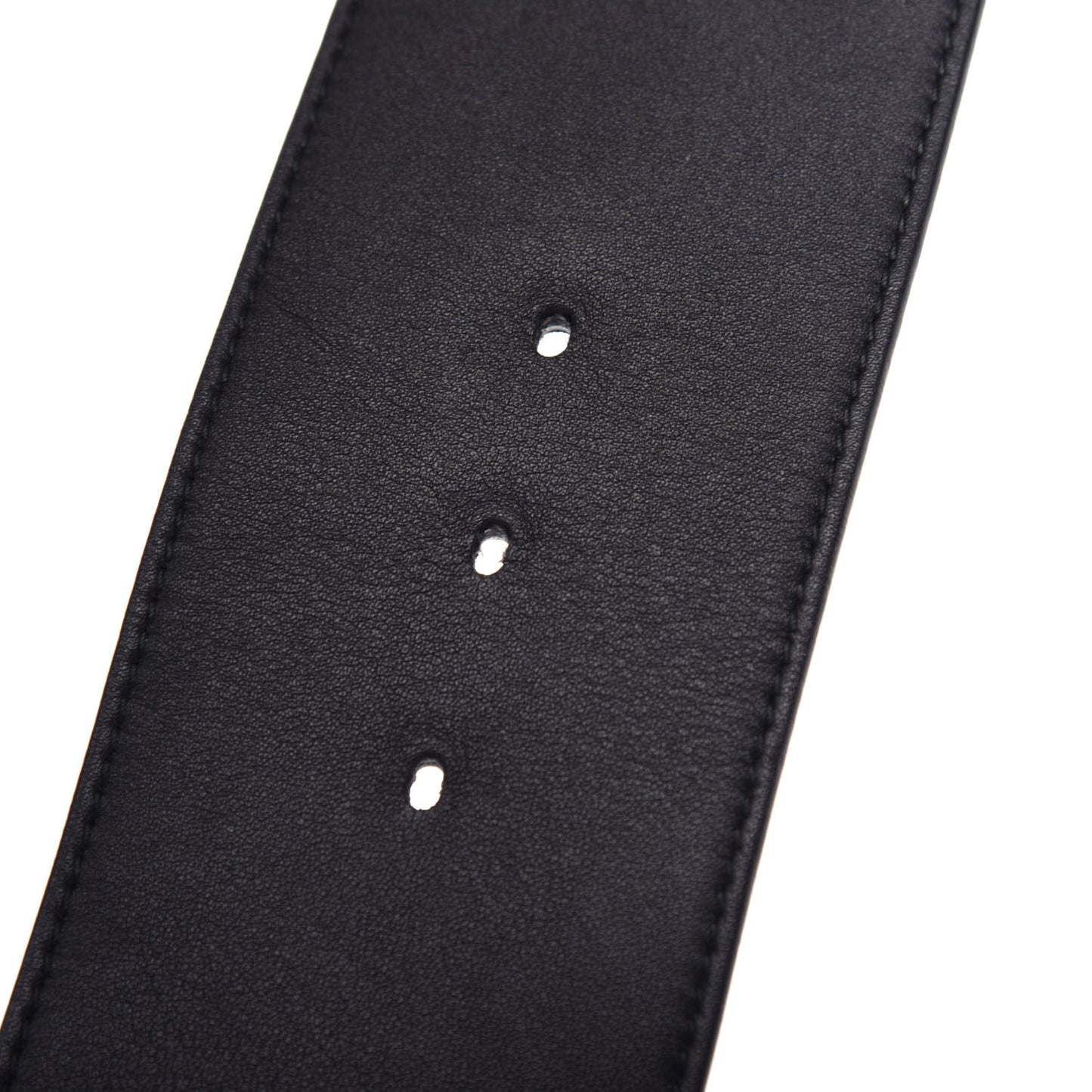 Calfskin Double G Wide Belt 95 38 Black