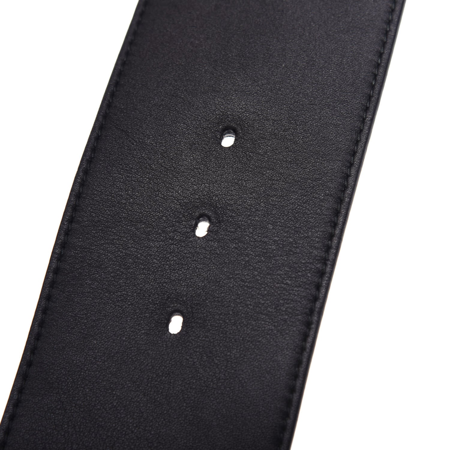 Gucci Calfskin Double G Wide Belt 95 38 Black 7 of 14