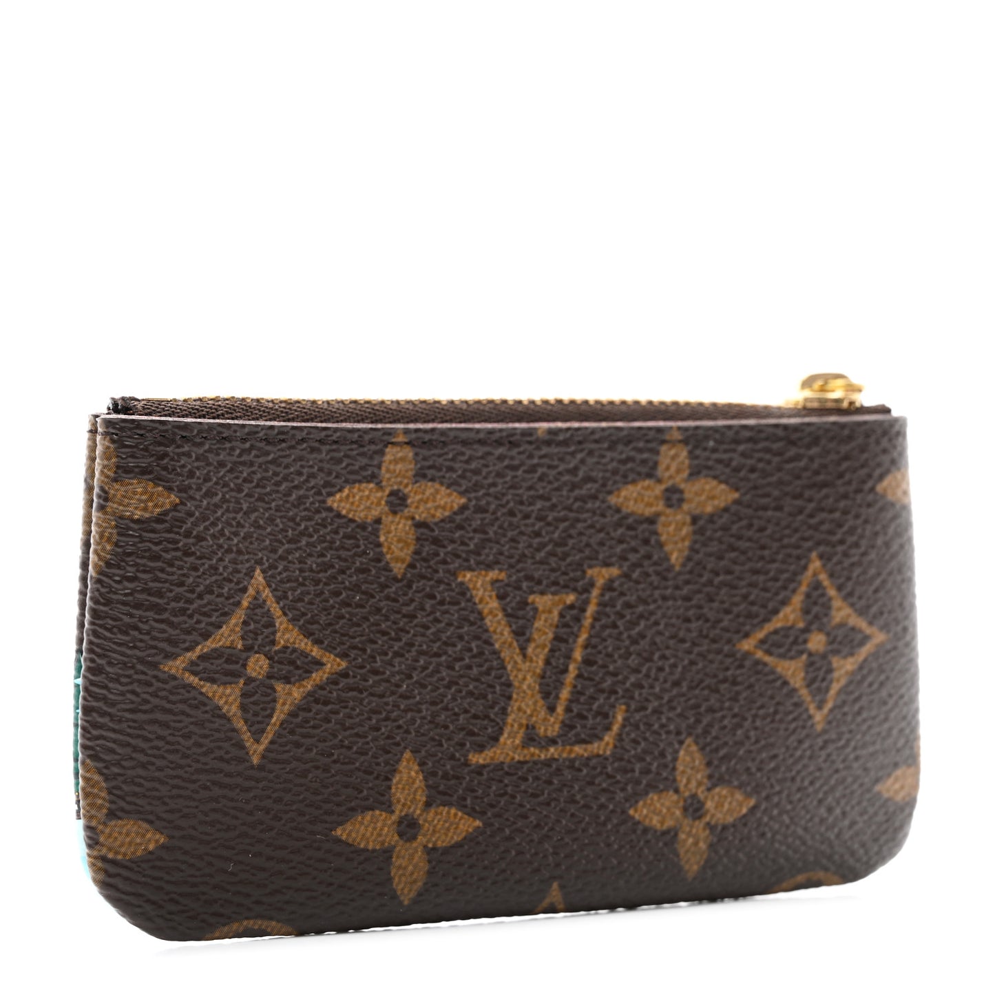 Monogram 2023 Christmas Animation Alpine Key Pouch Pink