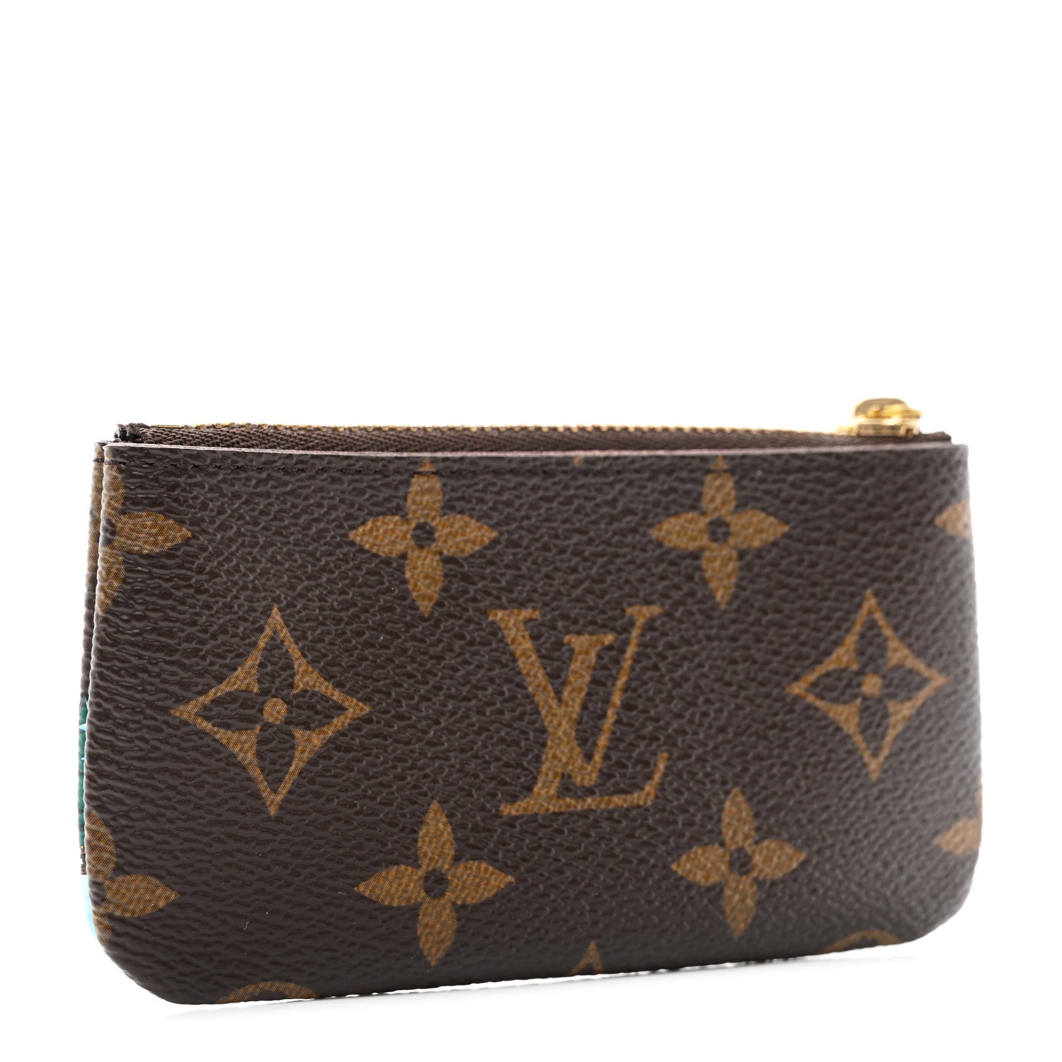 Louis Vuitton Monogram 2023 Christmas Animation Alpine Key Pouch Pink 3 of 7