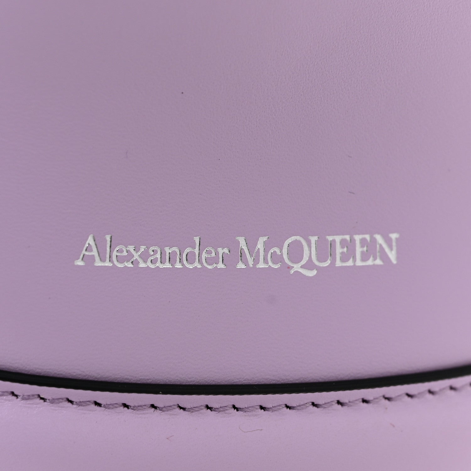 Alexander McQueen Calfskin The Curve Small Shoulder Bag Lilac 13 of 13