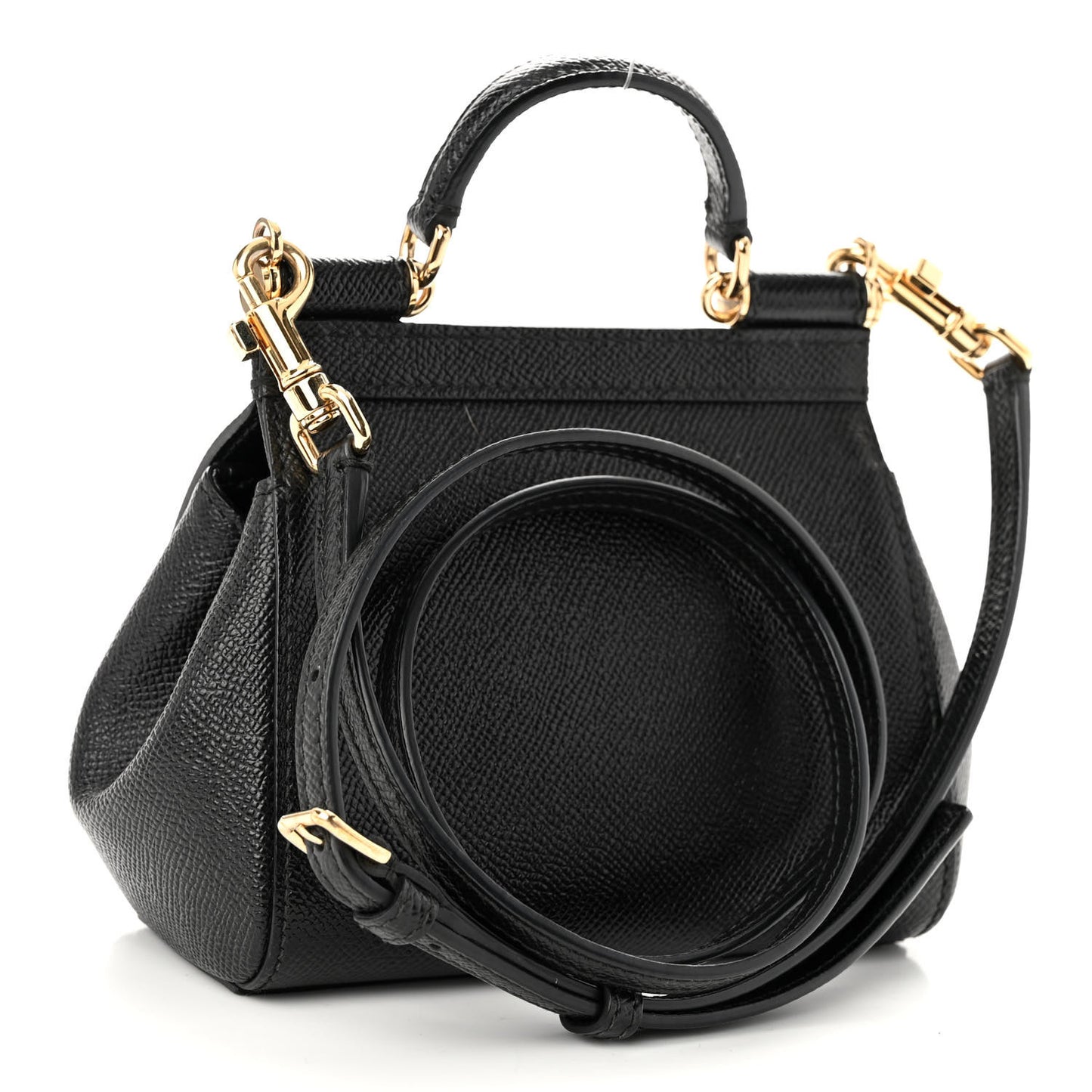 Dauphine Mini Miss Sicily Satchel Black