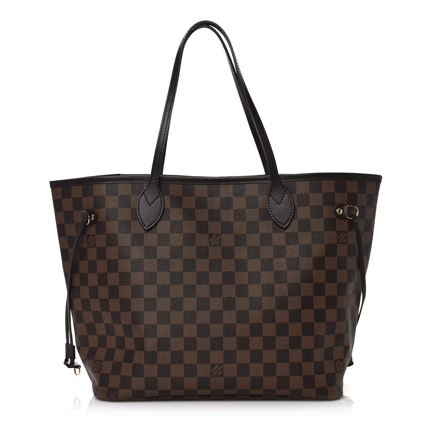 Damier Ebene Neo Neverfull MM Rose Ballerine