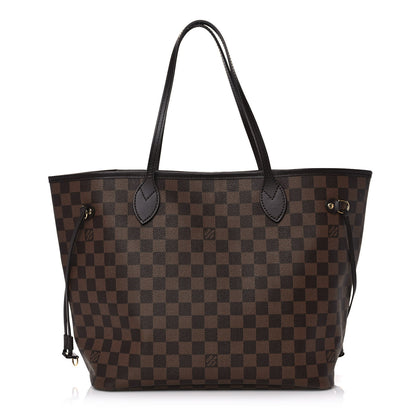 Louis Vuitton Damier Ebene Neo Neverfull MM Rose Ballerine 3 of 13
