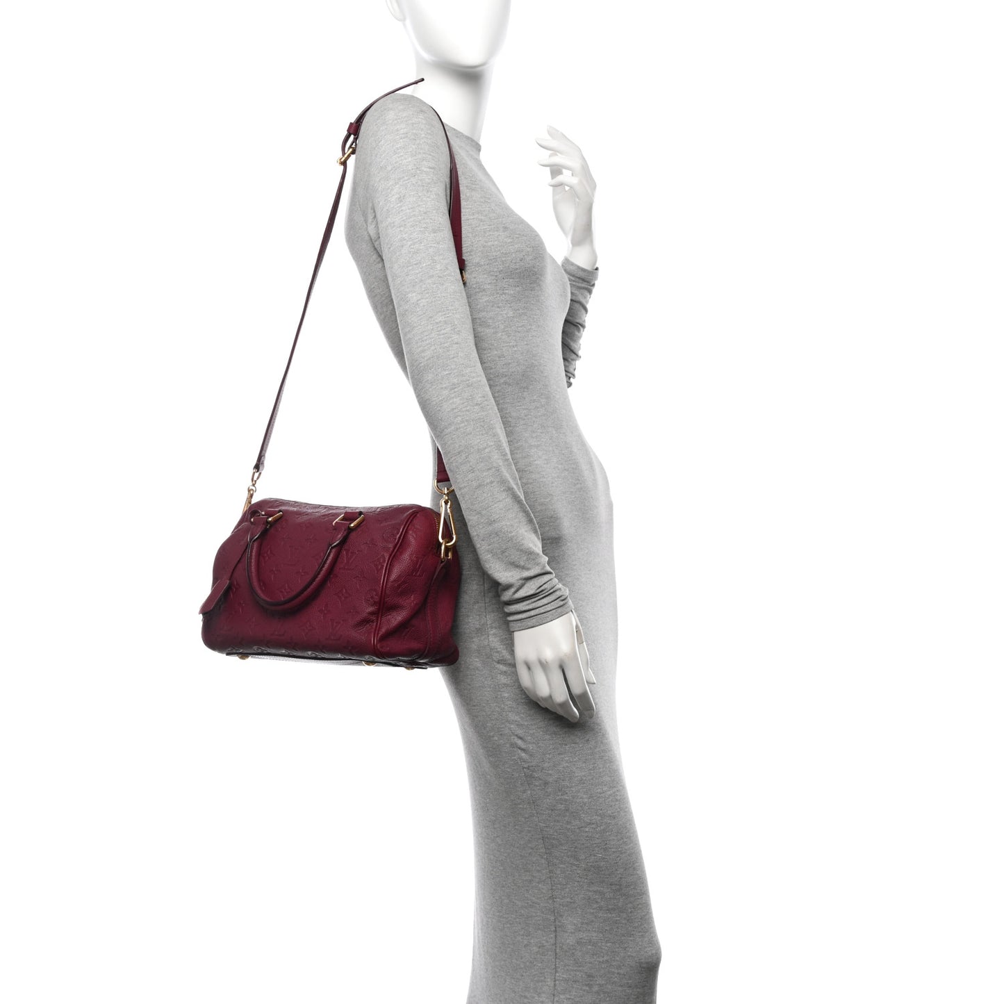 Empreinte Monogram Speedy Bandouliere 25 Wine
