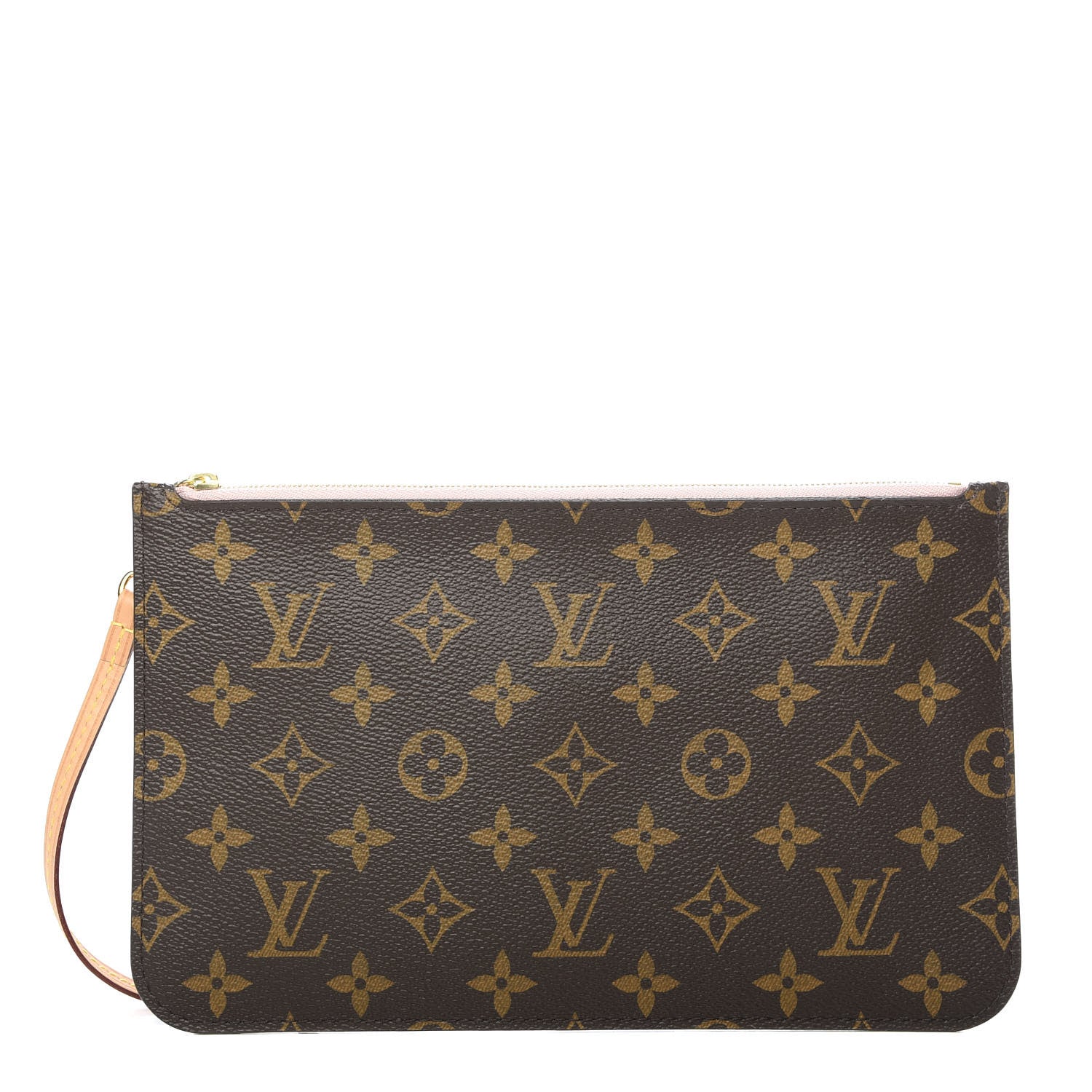 Louis Vuitton Monogram Neverfull MM GM Pochette Rose Ballerine 1 of 8