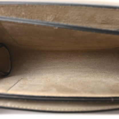 Chloe Suede Calfskin Small Faye Shoulder Bag Motty Grey 5 of 9