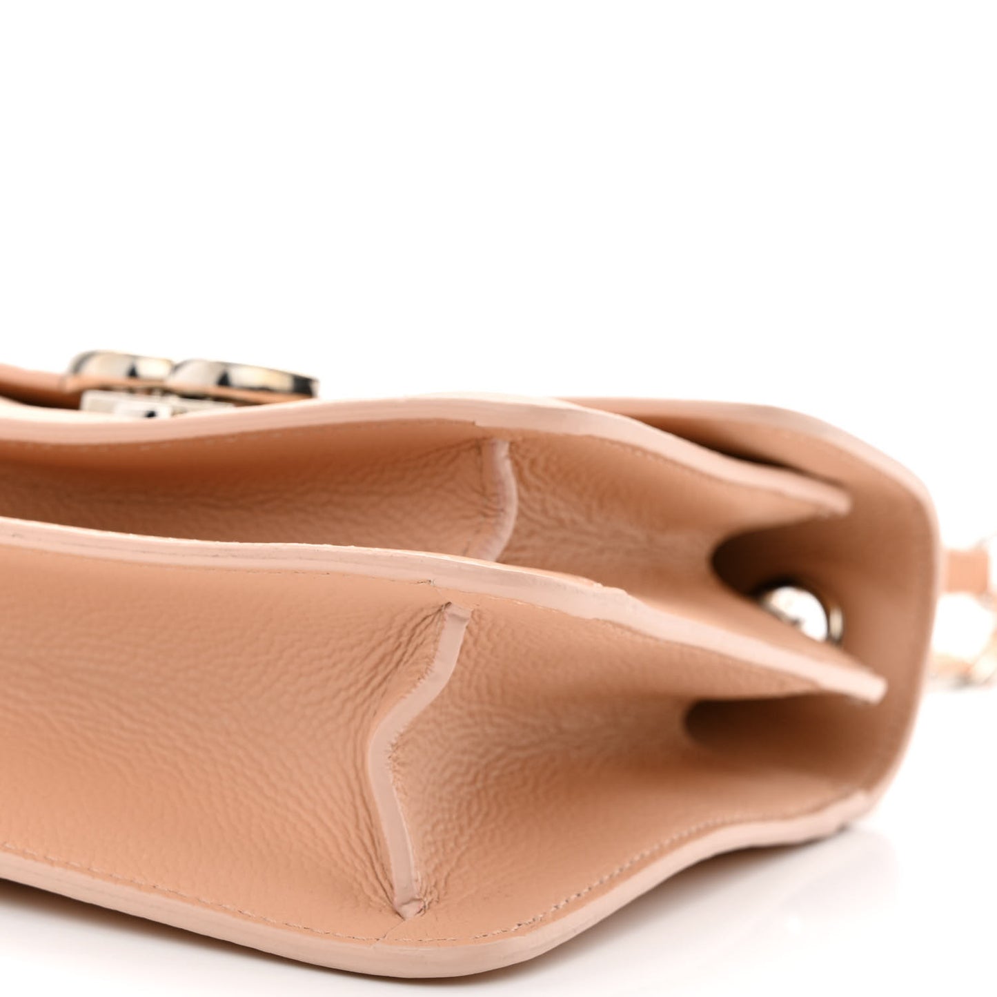 Caviar Quilted CC Box Flap Beige