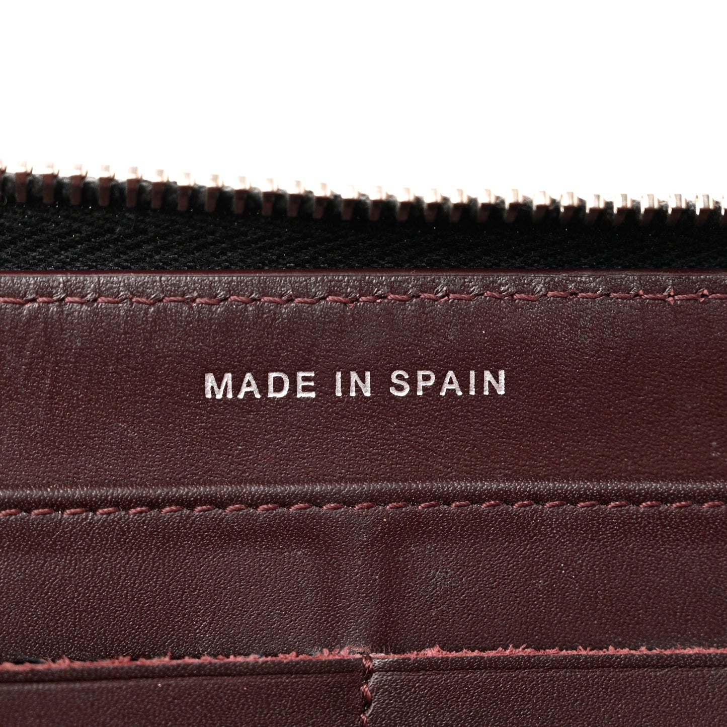 Caviar Quilted Large Gusset Zip Around Wallet Black