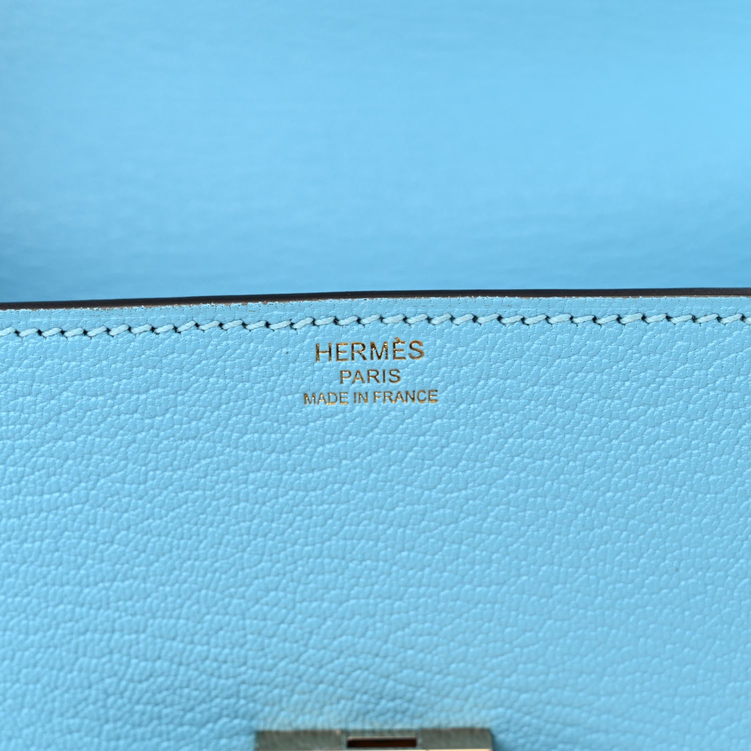 Hermes Chevre Mysore Cinhetic Boxy Top Handle Bag Bleu De Nord 6 of 12