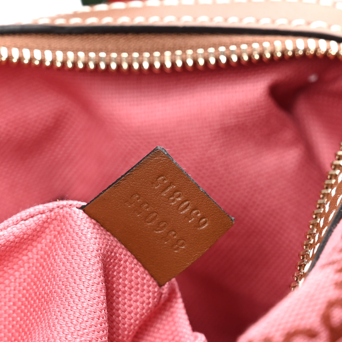GG Supreme Web Mini GG Top Handle Bag Pink Beige