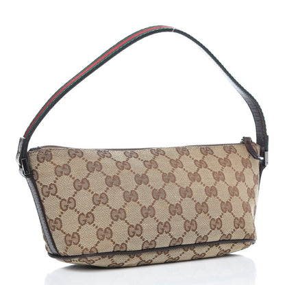 Gucci Monogram Boat Pochette Brown 3 of 11