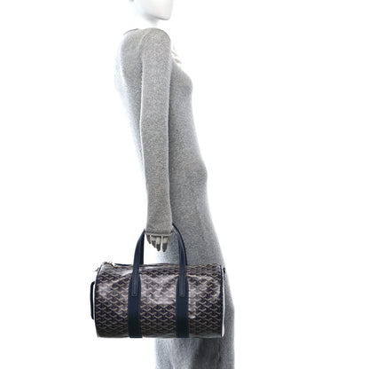 Goyard Goyardine Barrel 40 Sports Bag Navy 2 of 9