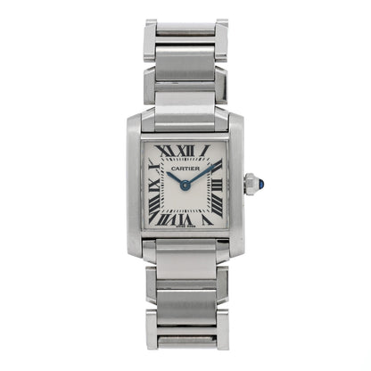 Cartier Stainless Steel 20mm Tank Francaise Quartz Watch 1 of 4