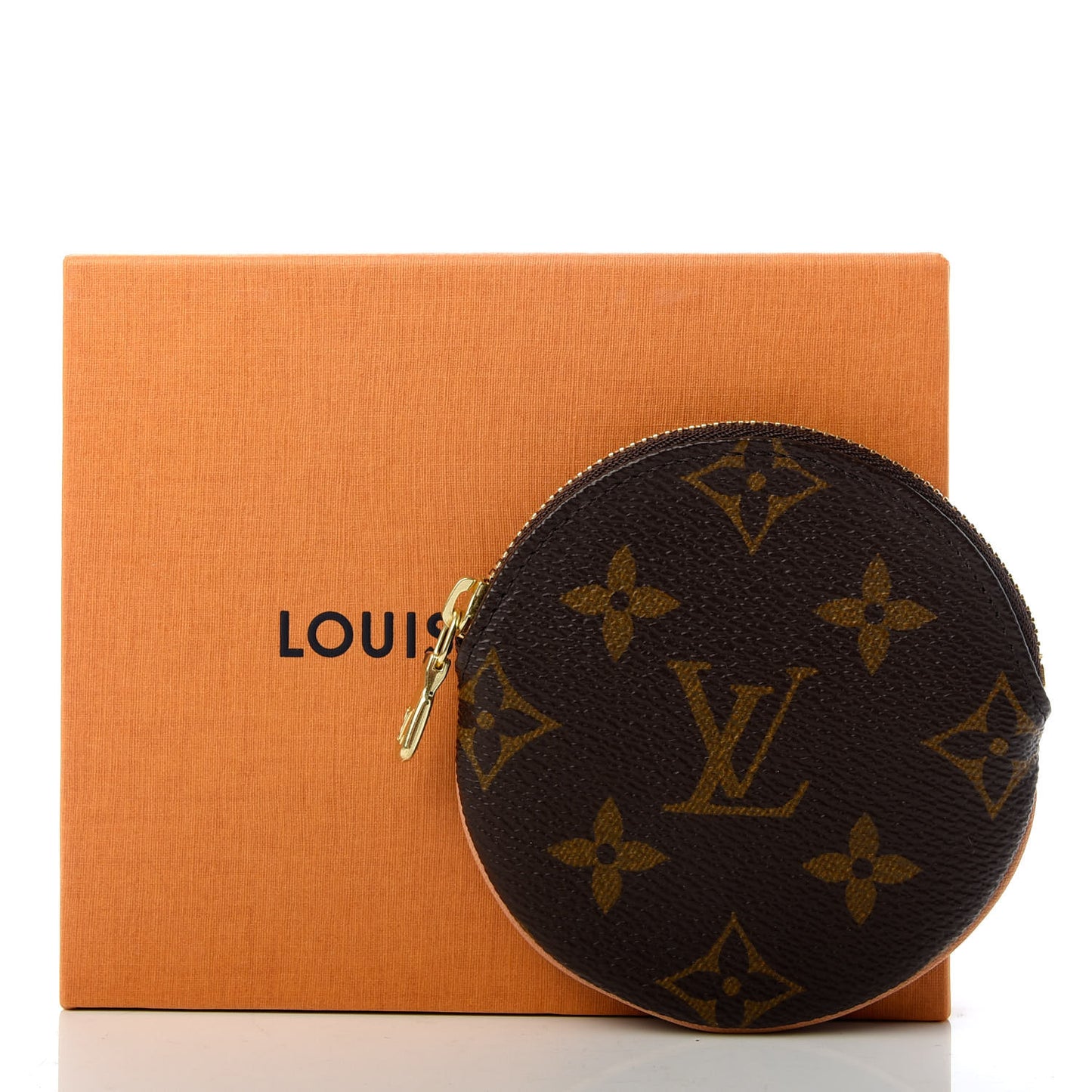 Monogram Round Coin Purse