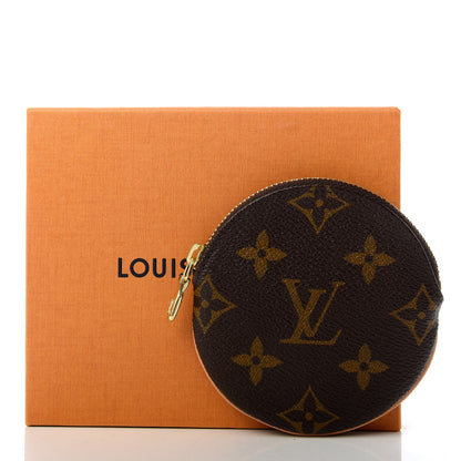 Louis Vuitton Monogram Round Coin Purse 7 of 7