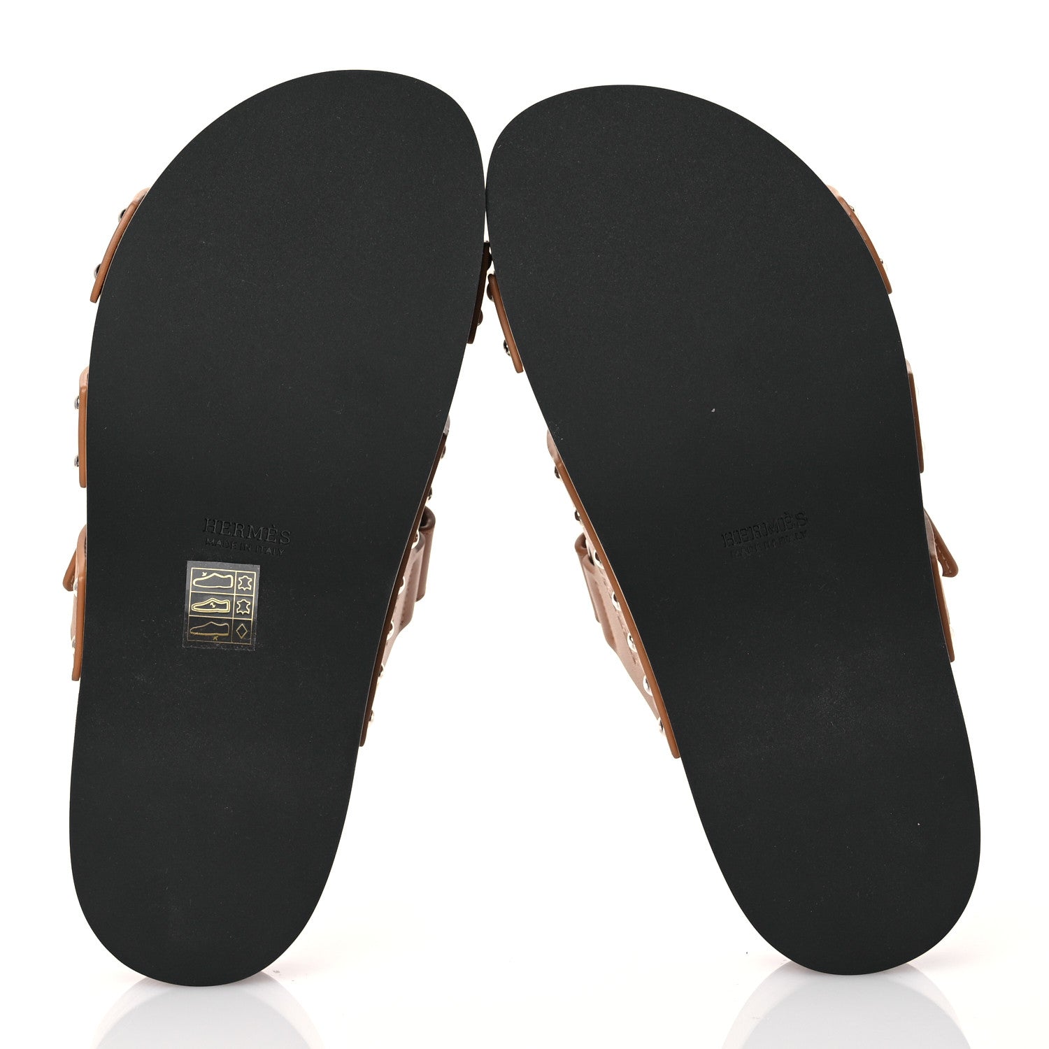 Hermes Calfskin Womens Kos Clog 39 Naturel 6 of 10