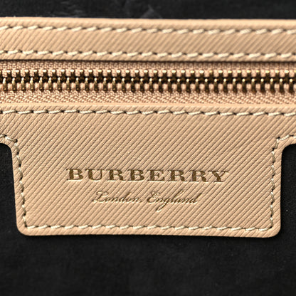 Burberry Trench Calfskin Medium DK88 Top Handle Bag Honey 5 of 7