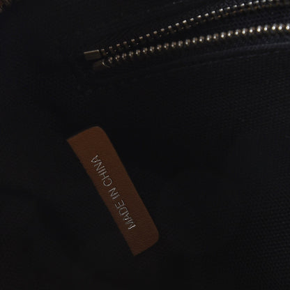 Burberry Mega Check Grained Calfskin Medium Harcourt Satchel Saddle Brown 8 of 15