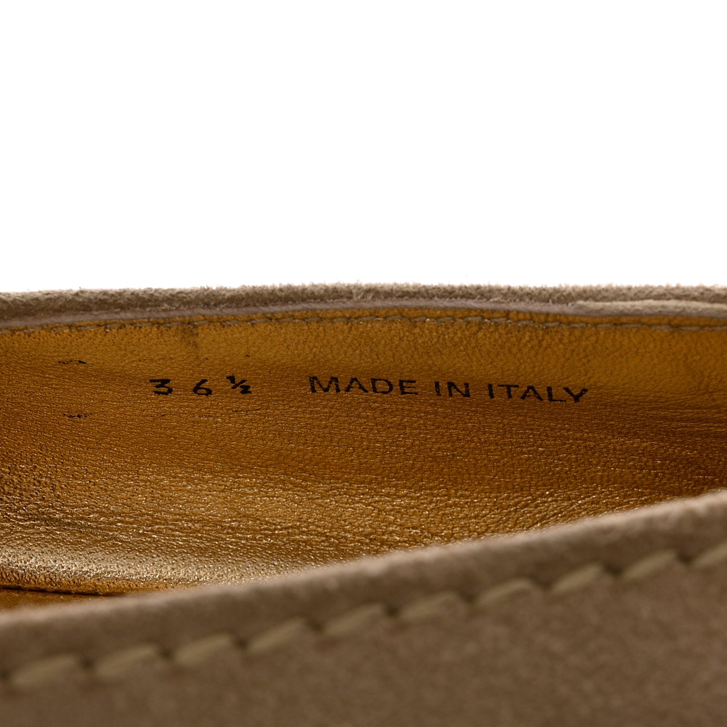 Suede Jute Platfrom Espadrilles 36.5 Beige