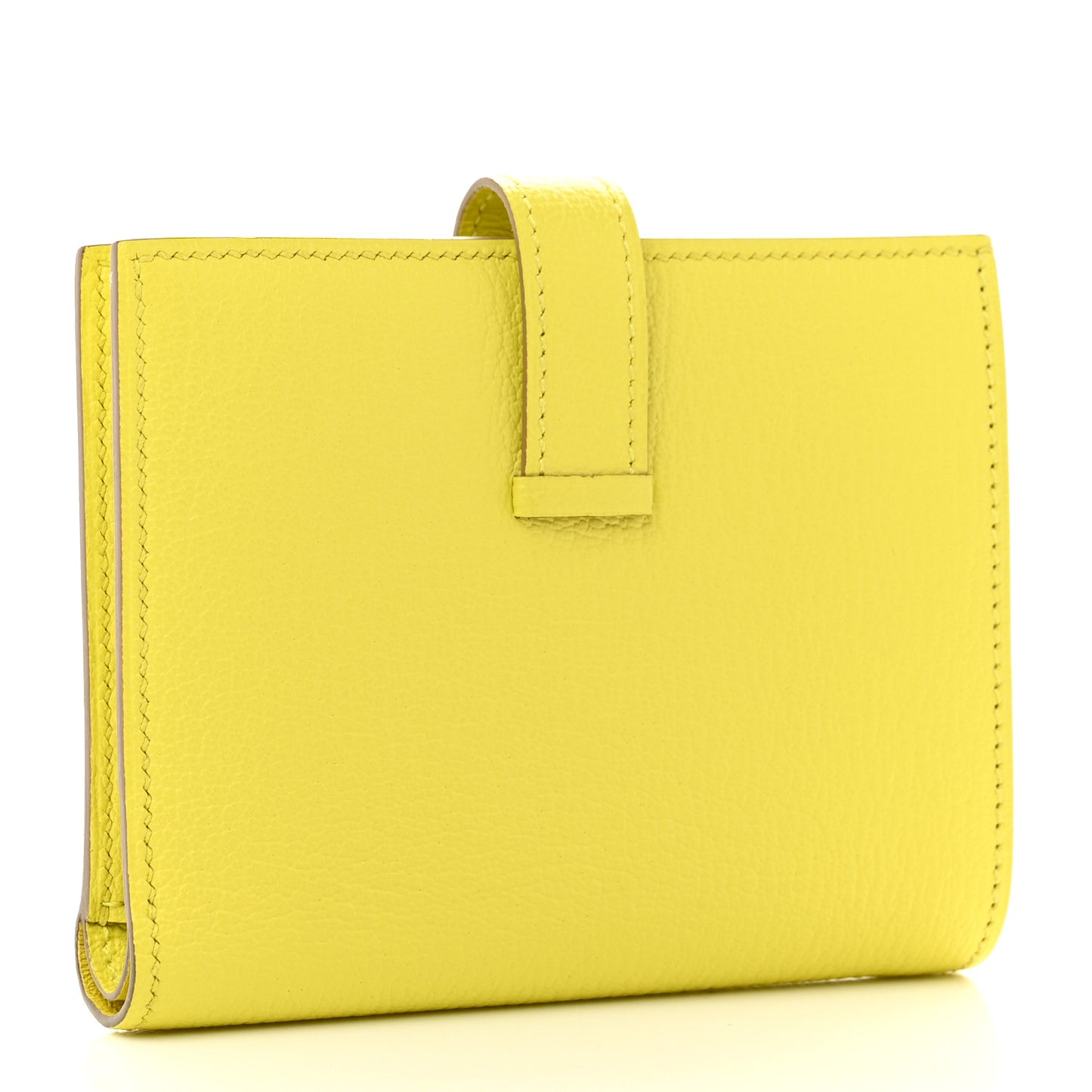 Chevre Mysore Bearn Compact Wallet Soufre