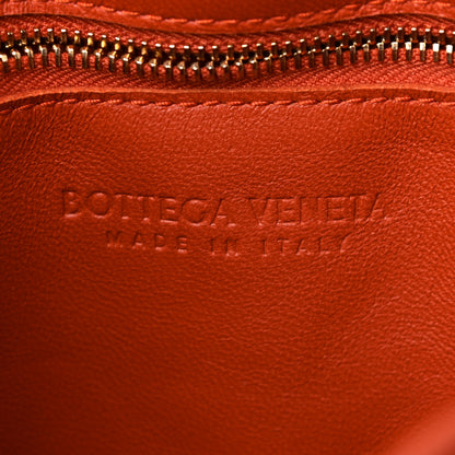 Bottega Veneta Lambskin Maxi Intreccio Padded Chain Cassette Crossbody Bag Maple 6 of 11