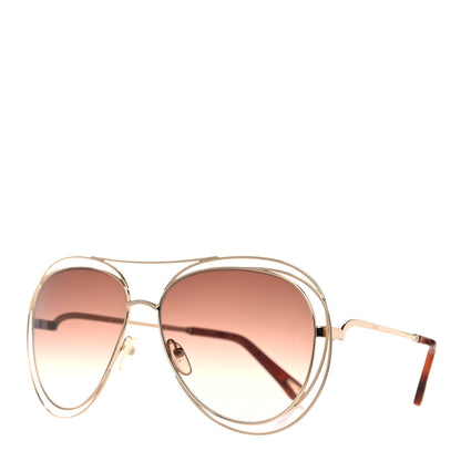 Chloe Carlina Round Sunglasses CE134S Gold 1 of 7