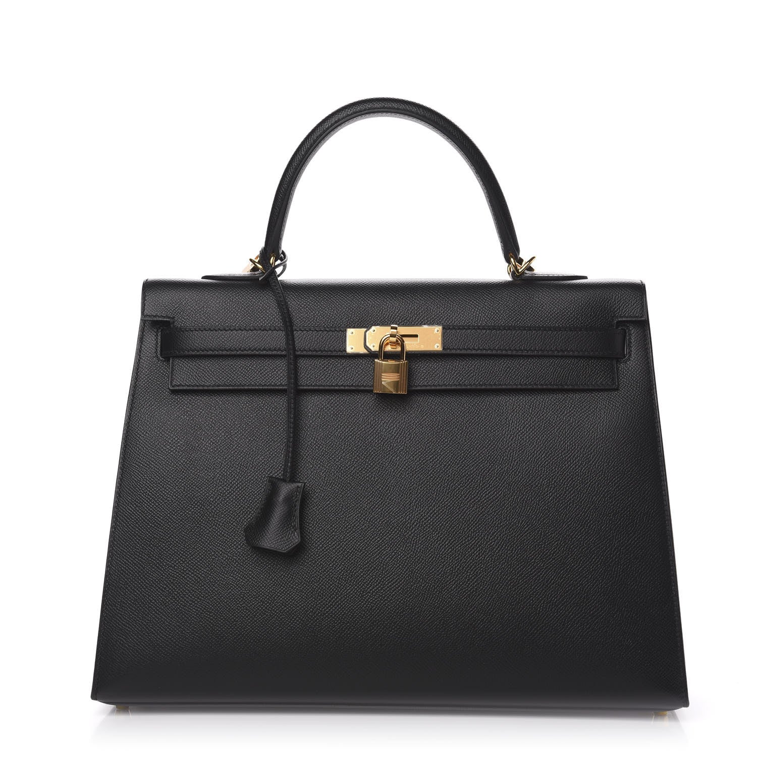 Hermes Epsom Kelly Sellier 35 Black 1 of 10