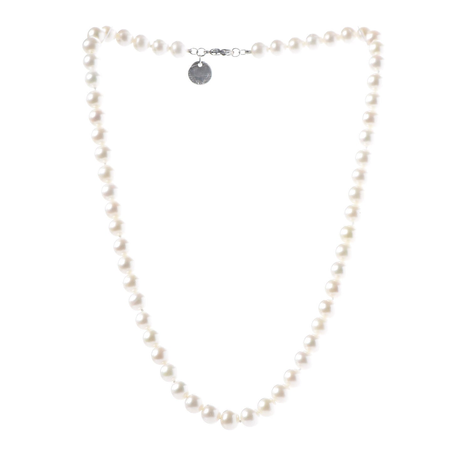 Sterling Silver Freshwater Pearl 6-7mm Ziegfeld Necklace