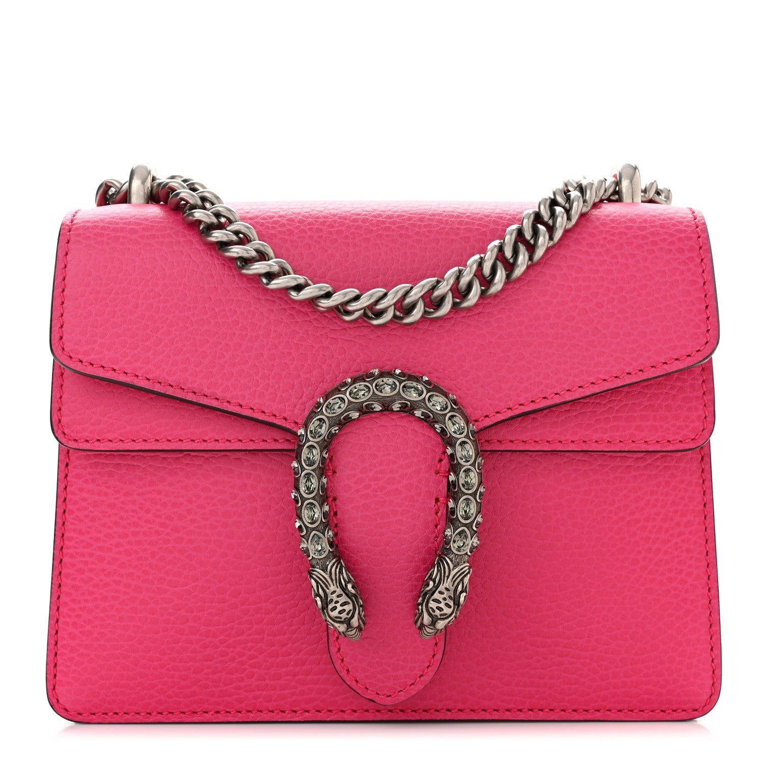 Gucci Calfskin Mini Dionysus Shoulder Bag Box Pink 1 of 11