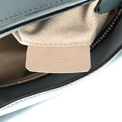 Loewe Calfskin Small Puzzle Bag Stone Blue 7 of 17