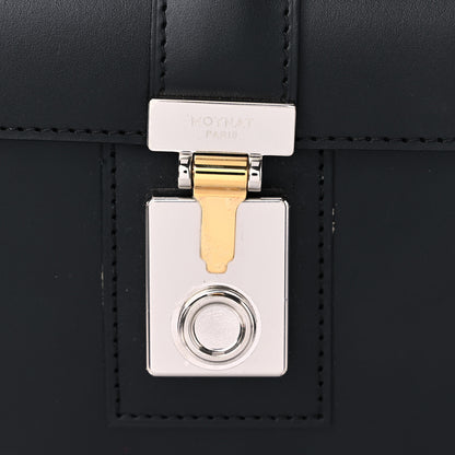 Moynat Box Calfskin Cabotine Black 9 of 9