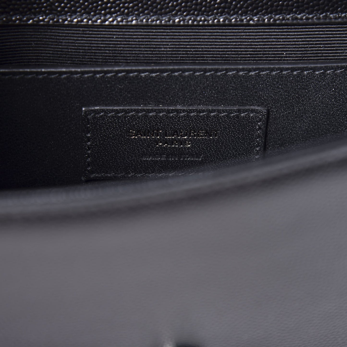 Grain De Poudre Small Monogram Kate Satchel Black
